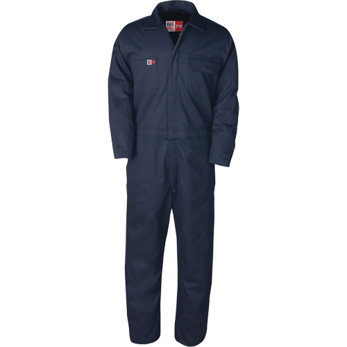 Westex UltraSoft&reg; Unlined Work Coveralls, Size 38 (Tall), Navy Blue, 8.7 cal/cm² Quali-T-Solutions