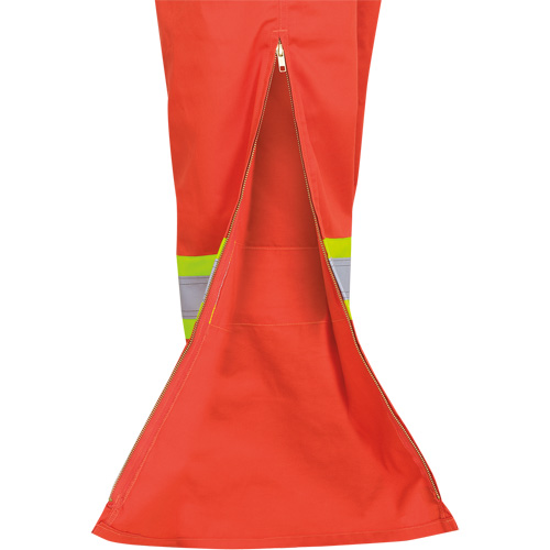 7705 Combinaison haute visibilit&eacute; FR-Tech, Taille 36, Orange Quali-T-Solutions