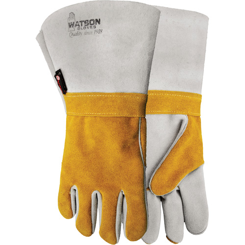 1034 Wopper Welding Gloves, Split Cowhide, Size 10 Quali-T-Solutions