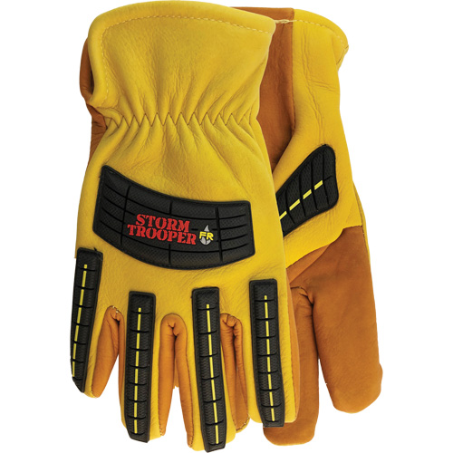5782 Storm Trooper Gloves, Large, Cowhide Palm, Slip-On Cuff Quali-T-Solutions