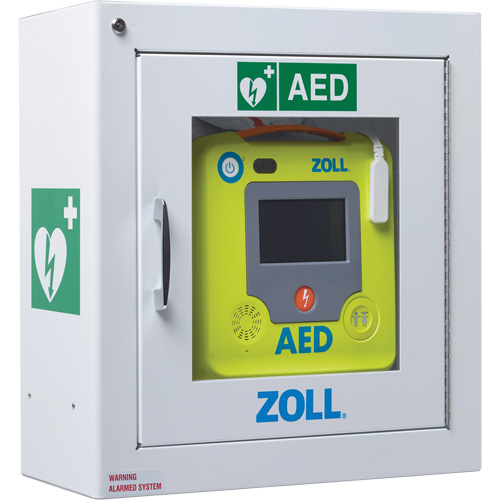 Armoire murale standard pour DEA, Zoll AED 3 Pour, Non m&eacute;dical Quali-T-Solutions