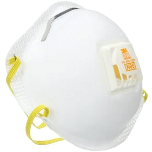 Respirateur contre les particules 8511, N95, Certifi&eacute; NIOSH Quali-T-Solutions