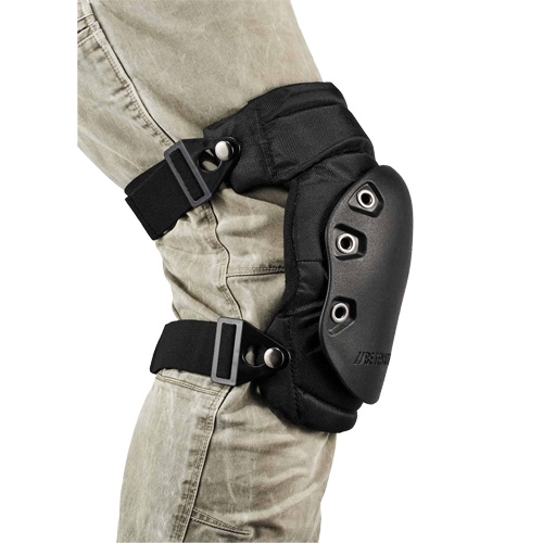 ProFlex&reg; 435 Comfort Hinged Hard Cap Knee Pads, Buckle Style, Rubber Caps, Foam/Gel Pads Quali-T-Solutions
