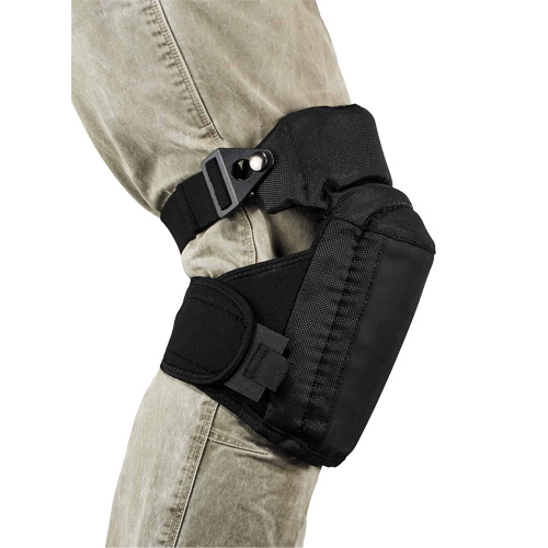 ProFlex&reg; 450 Comfort Hinged Soft Cap Knee Pads, Buckle Style, Rubber Caps, Foam/Gel Pads Quali-T-Solutions