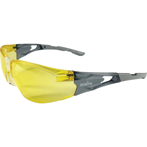 Lunettes de s&eacute;curit&eacute; s&eacute;rie Z2900, Lentille Ambr&eacute;e, Anti-&eacute;gratignures, ANSI Z87+/R&eacute;pond ou surpasse la norme CSA Z94.3 Quali-T-Solutions