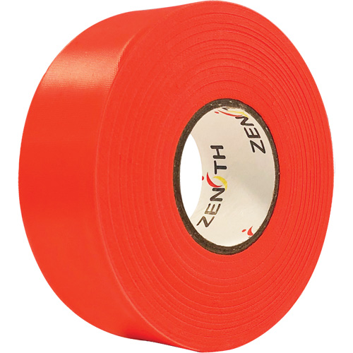 Flagging Tape, 1.1875" W x 164' L, Fluorescent Orange Quali-T-Solutions