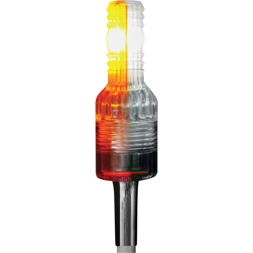 Tige de s&eacute;curit&eacute; avec lumi&egrave;re DEL haute visibilit&eacute; Safety Whip Quali-T-Solutions