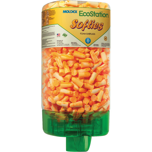 Trousse de d&eacute;marrage de distributeur de bouchons d'oreilles EcoStation Softies Quali-T-Solutions