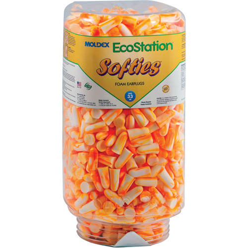 EcoStation Softies&reg; Earplug Refill, Bulk - Canister Quali-T-Solutions