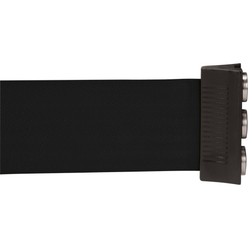 Magnetic Tape Cassette for Build-Your-Own Crowd Control Barrier, 12', Black Tape Quali-T-Solutions