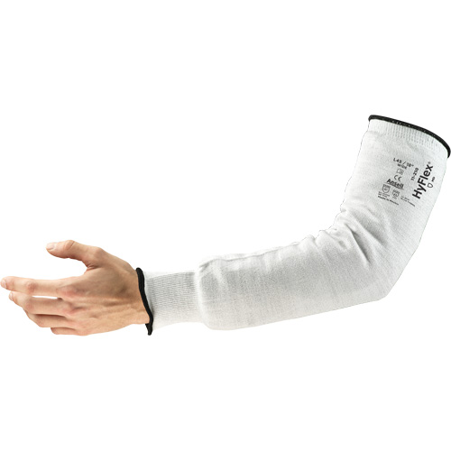 Manchon &eacute;troit r&eacute;sistant aux coupures HyFlex s&eacute;rie 11-210, Intercept, 18", ASTM ANSI niveau A2/EN 388 niveau 2, Gris Quali-T-Solutions