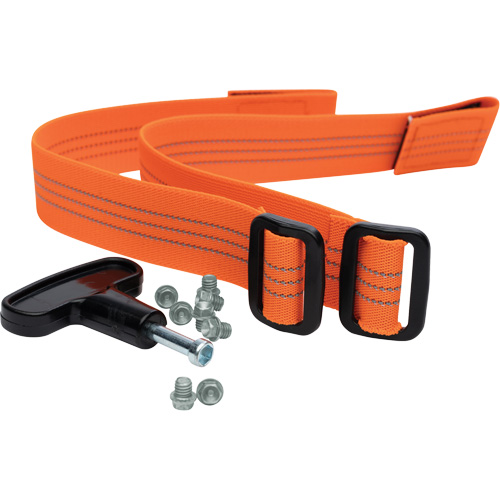 Crampons en acier & sangles de rechange pour crampons &agrave; glace Midcleat Quali-T-Solutions