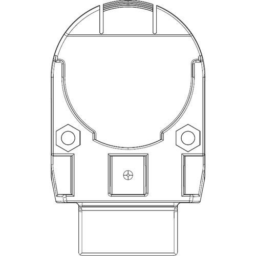Adaptateur de casque de s&eacute;curit&eacute; pour serre-t&ecirc;tes VeriShield de Howard Leight Quali-T-Solutions