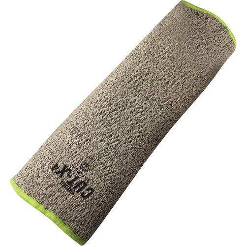 Cut-X Cut Resistant Sleeve, Fibreglass/Polyethylene, 10", ASTM ANSI Level A4, Beige Quali-T-Solutions