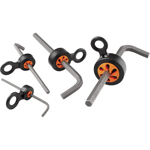 Ensemble de pi&egrave;ges &agrave; outils Squids 3740 pour emp&ecirc;cher la chute doutils manuels Quali-T-Solutions