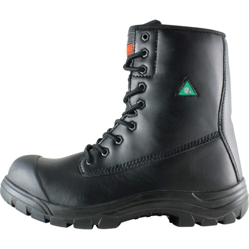 Attack Work Boots, Leather, Steel Toe, Size 7 Quali-T-Solutions