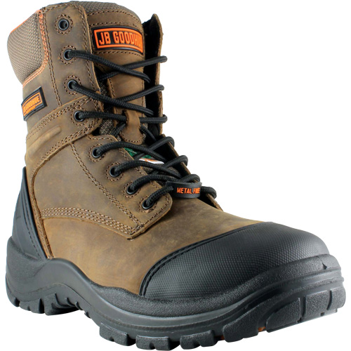 Bottes de travail Thrasher, Cuir, Taille 7, Imperm&eacute;able Quali-T-Solutions