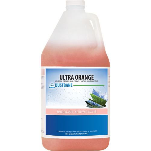 Nettoyant pour les mains Ultra Orange, Liquide, 4 L, Cruche, Parfum&eacute; Quali-T-Solutions