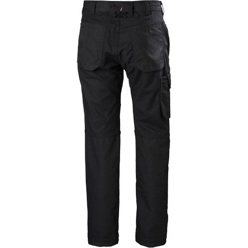 Oxford Service Pants, Poly-Cotton, Black, Size 32, 32 Inseam Quali-T-Solutions