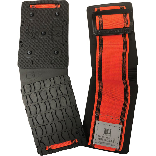 Mid-Sole Slim Ice Cleat, Tungsten Carbide, Stud Traction, One Size Quali-T-Solutions