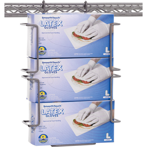 Horizontal Triple Glove Box Holder Quali-T-Solutions