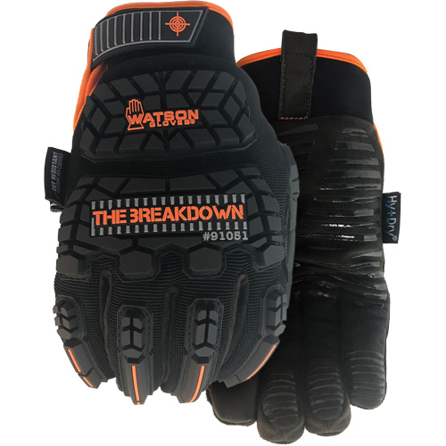 The Breakdown Cut Resistant Work Gloves, Size Small, Aramid/Polyester/Stainless Steel Shell, ASTM ANSI Level A5 Quali-T-Solutions