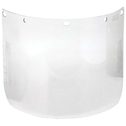 Dynamic Formed Faceshield, Copolyester/PETG, Clear Tint Quali-T-Solutions