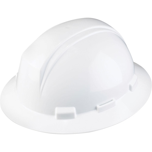 North&reg; Kilimanjaro Full Brim Hardhat, Meets CSA Type 1, Ratchet Suspension, Vented Quali-T-Solutions