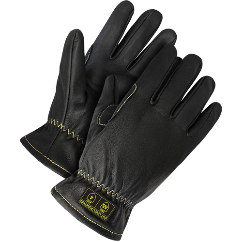 Gants r&eacute;sistants aux huiles Deny, 3T-Grand, Paume en Cuir fleur de ch&egrave;vre Quali-T-Solutions