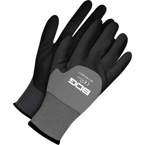 X-Site Coated Gloves, 6, Nitrile Coating, 15 Gauge, Nylon/Spandex Shell Quali-T-Solutions