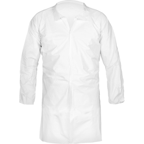 Sarrau de laboratoire MicroMax NS, Microporeux, Blanc, Moyen Quali-T-Solutions