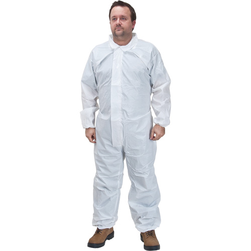Combinaisons de premi&egrave;re qualit&eacute;, Petit, Blanc, Microporeux Quali-T-Solutions