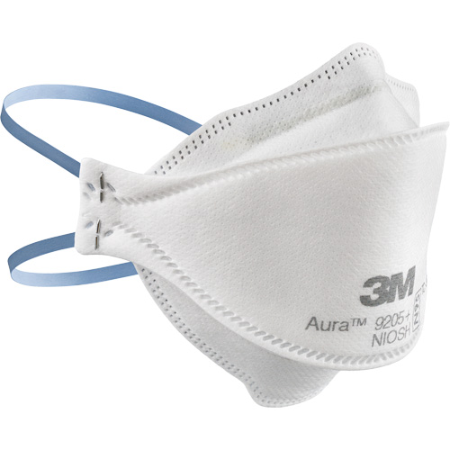 Respirateur contre les particules Aura 9205+, N95, Certifi&eacute; NIOSH Quali-T-Solutions