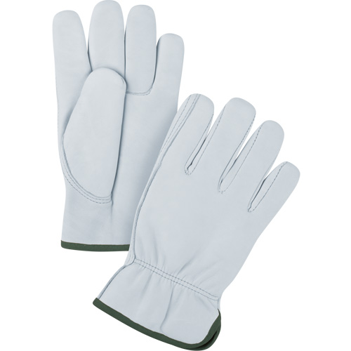 Gants de conducteur de premi&egrave;re qualit&eacute;, Petit, Paume en Cuir fleur de ch&egrave;vre Quali-T-Solutions