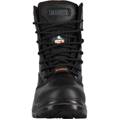 Safety Boots, Leather, Steel Toe, Size 6, Impermeable Quali-T-Solutions