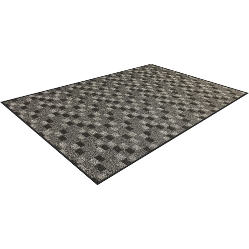 Terra Nova Classic Entrance Mat, Wiper, 3' x 5' x 5/16", Charcoal Quali-T-Solutions