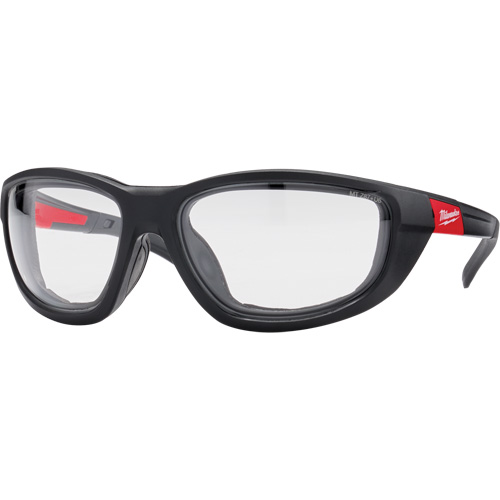 Lunettes de s&eacute;curit&eacute; performantes avec joints, Lentille Transparent, Antibu&eacute;e/Anti-&eacute;gratignures, ANSI Z87+/R&eacute;pond ou surpasse la norme CSA Z94.3 Quali-T-Solutions
