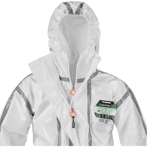 ChemMax 2 Coverall, Small, White Quali-T-Solutions