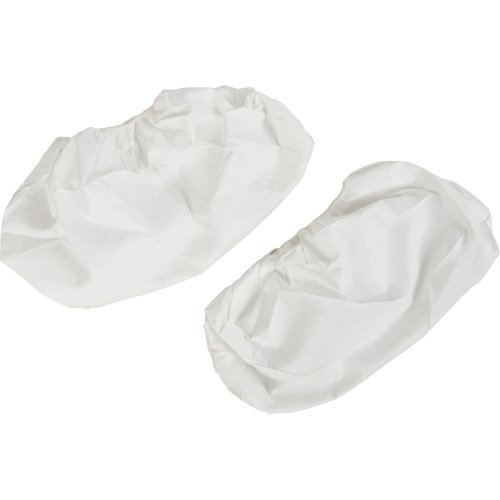 Shoe Covers, One Size, Microporous, White Quali-T-Solutions