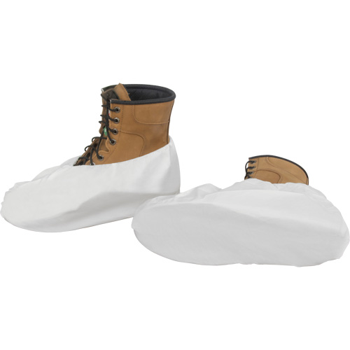 Shoe Covers, One Size, Microporous, White Quali-T-Solutions