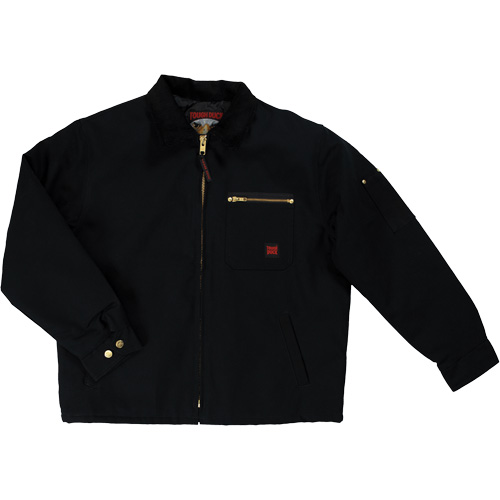 Duck Chore Jacket, Men's, Small, Black Quali-T-Solutions