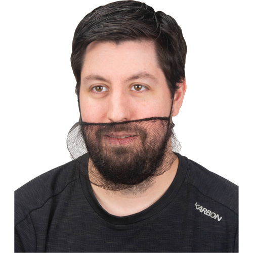 Filets &agrave; barbe, Nylon, Brun Quali-T-Solutions