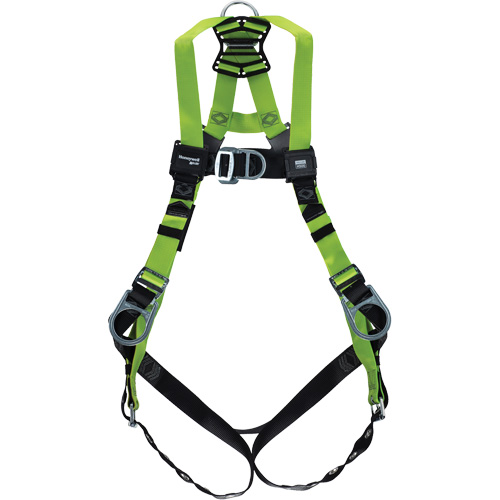 Harnais complet conforme aux normes industrielles Miller H500, Certifi&eacute;e CSA, Classe ADLP, Cap. 420 lb Quali-T-Solutions