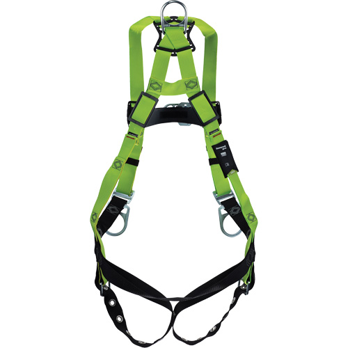 Harnais complet conforme aux normes industrielles Miller H500, Certifi&eacute;e CSA, Classe ADLP, Cap. 420 lb Quali-T-Solutions