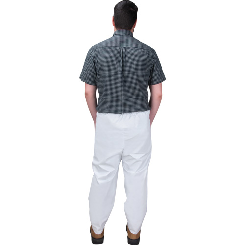 Disposable Pants, Microporous, Small, White Quali-T-Solutions