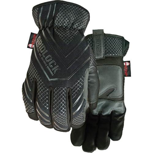 Gants r&eacute;sistant &agrave; la coupure et perforation Gridlock, Taille Moyen, Enveloppe en Acier inoxydable, ASTM ANSI niveau A9/EN 388 niveau 5/EN 388 niveau F Quali-T-Solutions