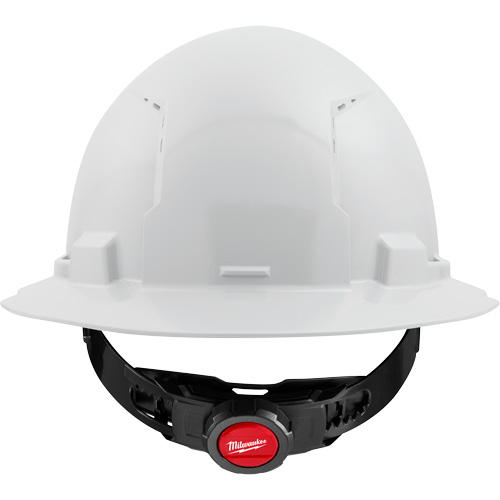 Full Brim Hardhat, Meets CSA Type 1, Ratchet Suspension, Vented Quali-T-Solutions