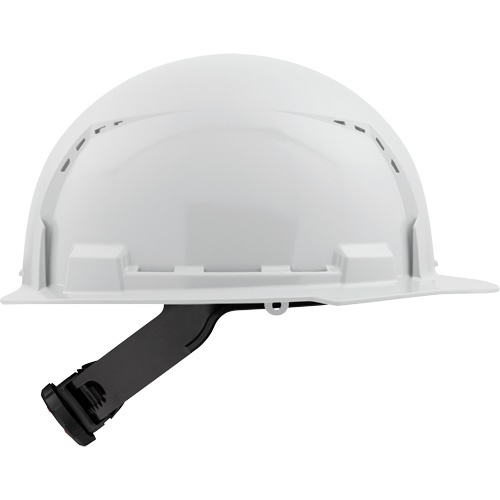 Casque de s&eacute;curit&eacute; &agrave; bordure avant, R&eacute;pond aux normes CSA type 1, Suspension Rochet, Ventil&eacute; Quali-T-Solutions