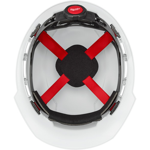 Casque de s&eacute;curit&eacute; &agrave; bordure avant, R&eacute;pond aux normes CSA type 1, Suspension Rochet, Ventil&eacute; Quali-T-Solutions