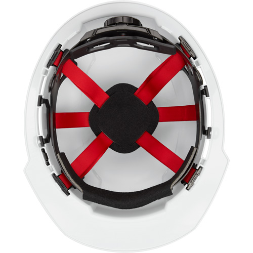 Front Brim Hardhat, Meets CSA Type 1, Ratchet Suspension, Vented Quali-T-Solutions